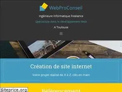 Sites similar to webproconseil.com