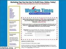 Sites similar to webprotimes.com