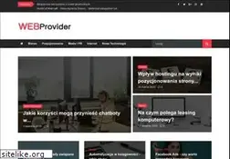 Sites similar to webprovider.pl