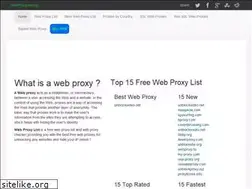 Sites similar to webproxylist.org