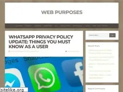 Sites similar to webpurposes.com