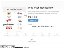 Sites similar to webpushr.com