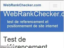 Sites similar to webrankchecker.com