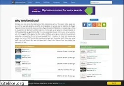 Sites similar to webrankstats.com