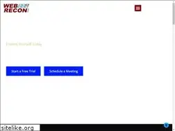Sites similar to webrecon.com