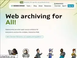 webrecorder.io