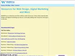Sites similar to webref.eu