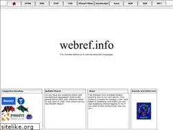 Sites similar to webref.info