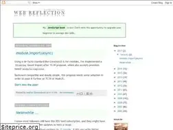 Sites similar to webreflection.blogspot.com
