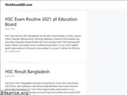 Sites similar to webresultbd.com