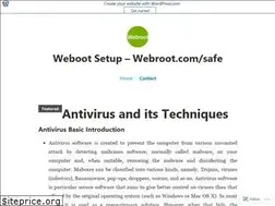 Sites similar to webrootsetup.wordpress.com