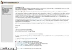 Sites similar to websearchpro.captaincaveman.nl