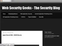 Sites similar to websecgeeks.com