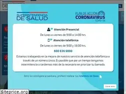 Sites similar to webserver.superdesalud.gob.cl