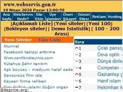 Sites similar to webservis.gen.tr