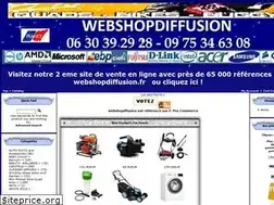 Sites similar to webshopdiffusion.com