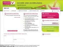 Sites similar to webshopguetesiegel.de