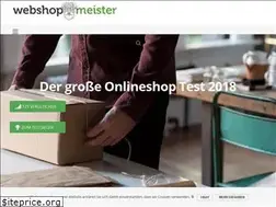 Sites similar to webshopmeister.de
