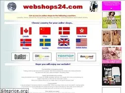 Sites similar to webshops24.com
