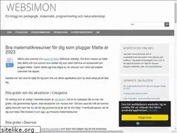 Sites similar to websimon.se