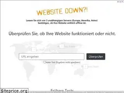 Sites similar to website-down.de