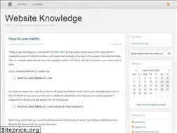 Sites similar to website-knowledge.com