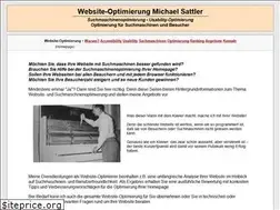 Sites similar to website-optimierung.michaelsattler.de