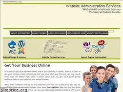 Sites similar to websiteadministrator.com.au