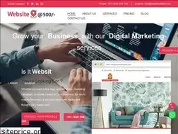 Sites similar to websiteat500.com