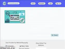 Sites similar to websitebiography.com