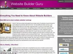 Sites similar to websitebuilderguru.com