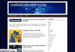Sites similar to websitebuilding.biz