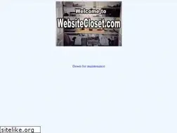 Sites similar to websitecloset.com