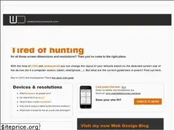 Sites similar to websitedimensions.com