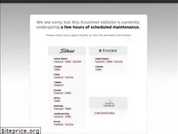 Sites similar to websitedown.acushnetgolf.com