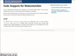 Sites similar to websiteentwicklung.de