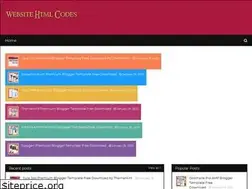 Sites similar to websitehtmlcodes.blogspot.com