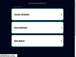 Sites similar to websitemaker.fr