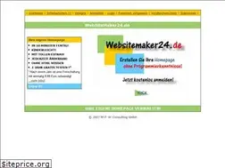 Sites similar to websitemaker24.de