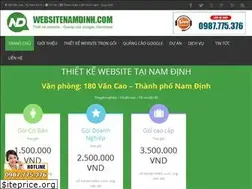Sites similar to websitenamdinh.com