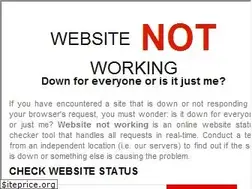 Sites similar to websitenotworking.com