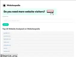 Sites similar to websiteopedia.com