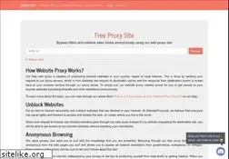 Sites similar to websiteproxy.net