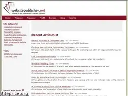Sites similar to websitepublisher.net