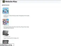 Sites similar to websiteriau.co.id