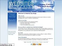 Sites similar to websitesbydesign.com.au