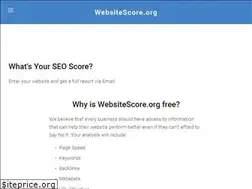 Sites similar to websitescore.org