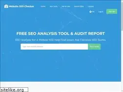 Sites similar to websiteseochecker.net