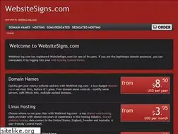 Sites similar to websitesigns.com