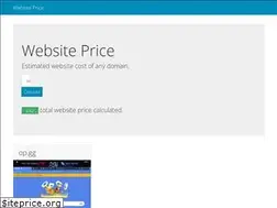 Sites similar to websitesprice.com